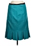 Nanette Lepore Solid Teal Formal Skirt Size 6 - photo 1