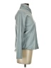 G.W. 100% Cotton Teal Turtleneck Sweater Size S - photo 4