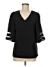 Unbranded Black 3/4 Sleeve Top Size M - photo 1