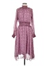 OPT 100% Polyester Paisley Purple Casual Dress Size M - photo 1