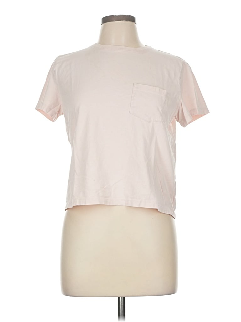 Pre-owned Everlane Short Sleeve T-shirt In Pink