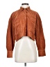 BDG Brown Long Sleeve Blouse Size XS - photo 1