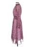 OPT 100% Polyester Paisley Purple Casual Dress Size M - photo 5