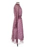 OPT 100% Polyester Paisley Purple Casual Dress Size M - photo 4