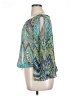 Beige by ECI 100% Polyester Teal 3/4 Sleeve Blouse Size XL - photo 5