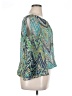 Beige by ECI 100% Polyester Teal 3/4 Sleeve Blouse Size XL - photo 4