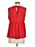 ASOS 100% Polyester Red Sleeveless Blouse Size 4 - photo 2