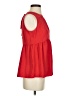 ASOS 100% Polyester Red Sleeveless Blouse Size 4 - photo 4