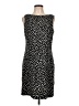 AB Studio Polka Dots Black Cocktail Dress Size 10 - photo 1