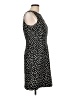 AB Studio Polka Dots Black Cocktail Dress Size 10 - photo 4