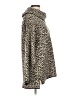 Calvin Klein 100% Acrylic Animal Print Tan Poncho Size L - photo 4