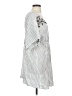 Zara Basic 100% Polyester White Casual Dress Size S - photo 4