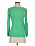 J.Crew Collection 100% Cashmere Green Cashmere Pullover Sweater Size S - photo 1