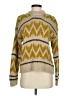 The Great. Chevron-herringbone Gold Tan Pullover Sweater Size XS (0) - photo 1