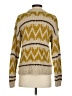 The Great. Chevron-herringbone Gold Tan Pullover Sweater Size XS (0) - photo 2