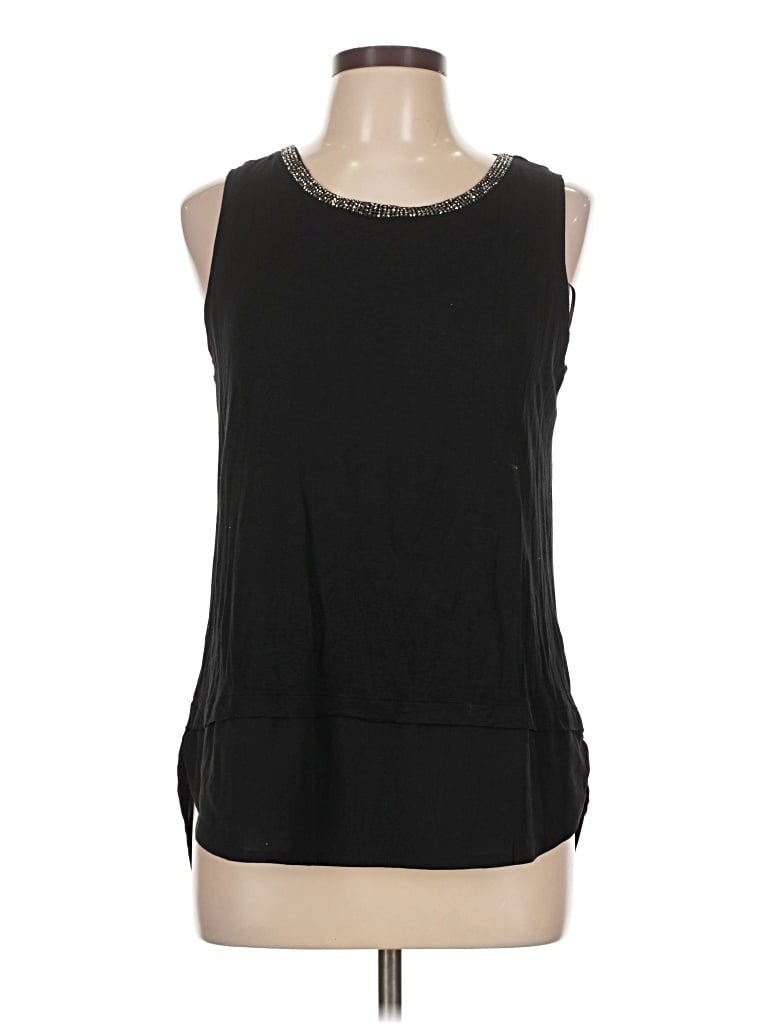 Apt. 9 Sleeveless Blouse In Black