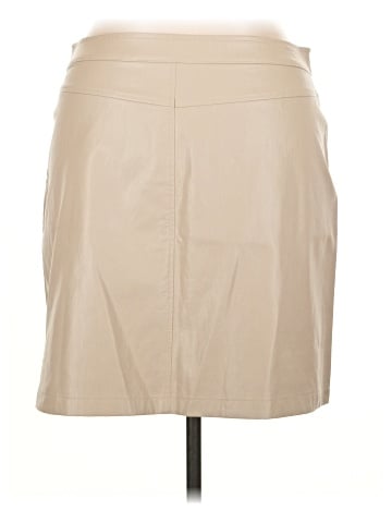 Marc New York Faux Leather Skirt (view 2)