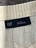 Gap Ivory Pullover Sweater Size L (tall) - photo 7