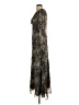 Topshop 100% Polyester Animal Print Black Cocktail Dress Size 4 - photo 5