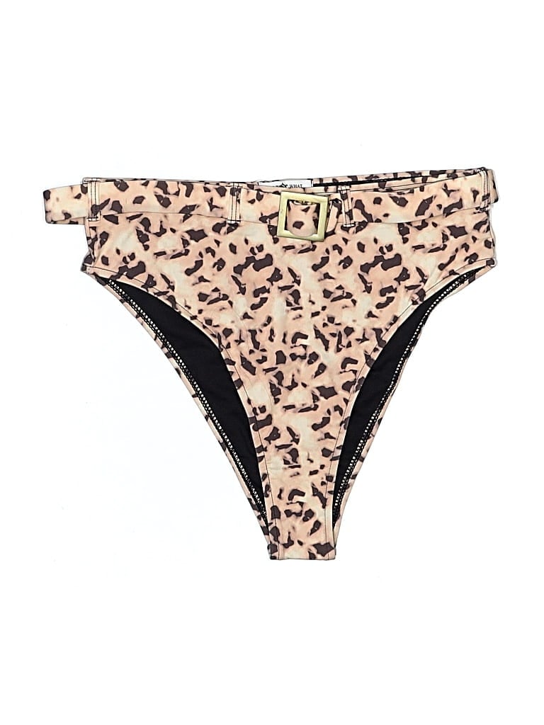 Pre-owned Weworewhat Swimsuit Bottoms In Gold