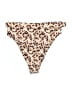 WeWoreWhat Animal Print Gold Swimsuit Bottoms Size XS - photo 2