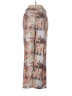 Peppermayo 100% Cotton Print Tan Casual Pants Size 8 - photo 2