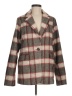 BKE 100% Polyester Plaid Gray Coat Size M - photo 1