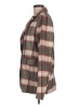 BKE 100% Polyester Plaid Gray Coat Size M - photo 5
