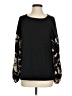Doe & Rae Black Long Sleeve Blouse Size S - photo 1