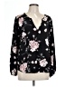 Joie 100% Silk Black Blouse Size L - photo 1