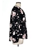 Joie 100% Silk Black Blouse Size L - photo 4