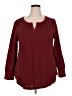 Weekend Suzanne Betro Burgundy Pullover Sweater Size 2X - photo 1