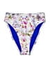 J.Crew Floral Purple Swimsuit Bottoms Size XS - photo 1