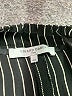 Gerard Darel 100% Cupro Stripes Black Casual Pants Size 10 (42) - photo 6