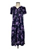 Assorted Brands Purple Casual Dress Size S - photo 1