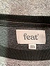 feat Solid Gray Pullover Sweater Size M - photo 7