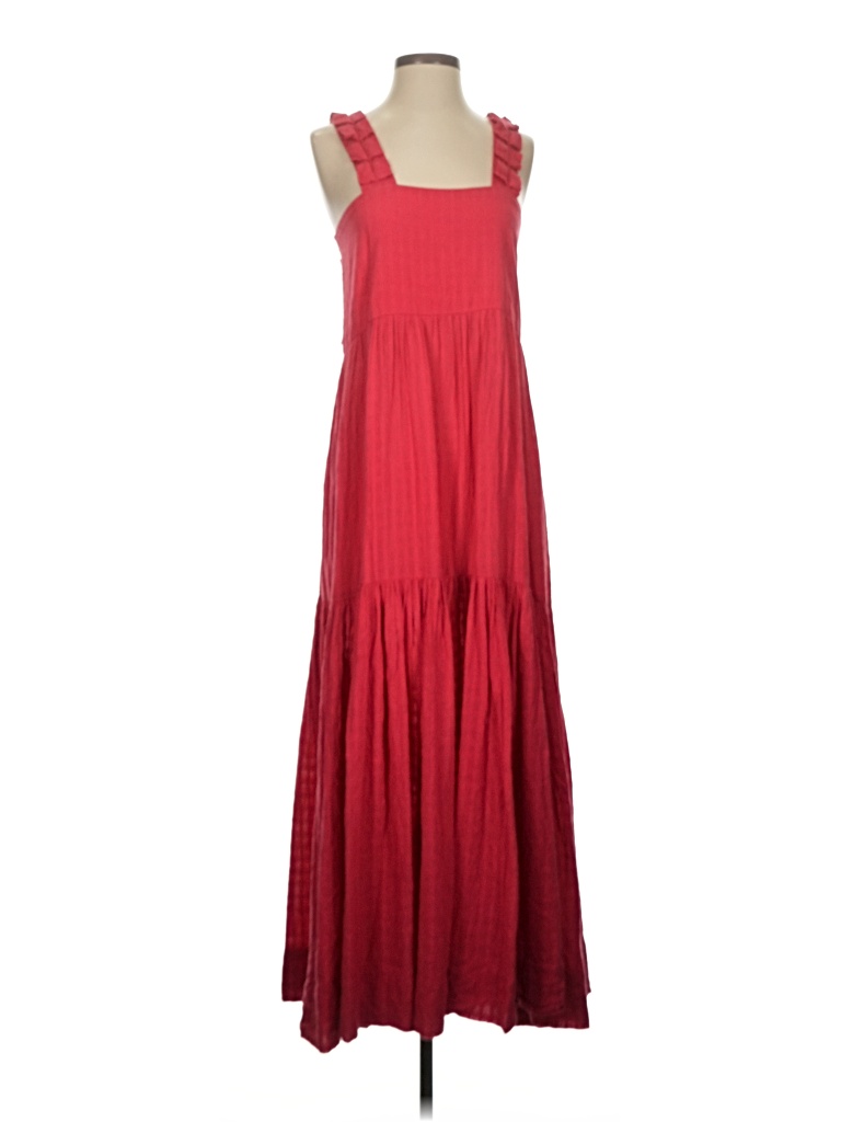Pre-owned Mirth Casual Dress In Red
