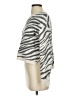 Yes Lola Animal Print Silver Gray Pullover Sweater Size XS - photo 5