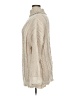 Unbranded 100% Polyester Ivory Turtleneck Sweater Size 1X - photo 5