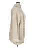 Unbranded 100% Polyester Ivory Turtleneck Sweater Size 1X - photo 4