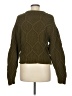Samsoe Samsoe Chevron-herringbone Green Pullover Sweater Size M (estimated) - photo 2