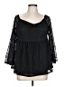 Torrid Black 3/4 Sleeve Blouse Size Lg Plus (0) - photo 1