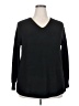 Ella Moss Black Long Sleeve T-Shirt Size XXL - photo 1