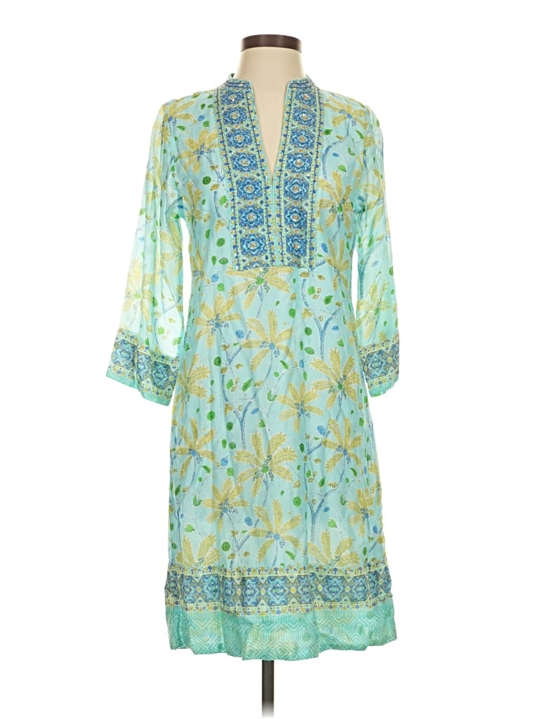 Bella Casual Dress In Green