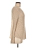 Poof! Metallic Tan Pullover Sweater Size M - photo 4