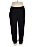 Lisa Rinna Solid Black Active Pants Size L - photo 1