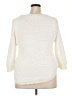 John Paul Richard 100% Polyester Ivory Pullover Sweater Size XXL - photo 2