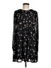 AFRM Print Black Casual Dress Size M - photo 1