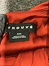 Trouve 100% Polyester Orange Sleeveless Blouse Size XXS - photo 7