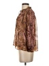 o.p.t 100% Polyester Brown Long Sleeve Blouse Size XS - photo 5